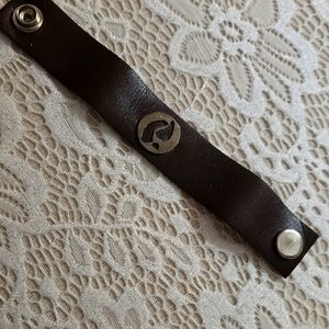 Niawear brown leather wristband